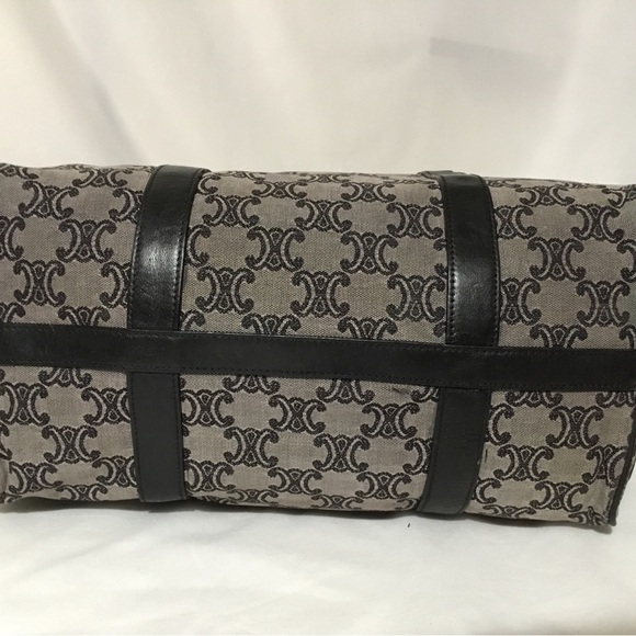 Authentic CELINE Boston Bag Canvas - Picture 5 of 13